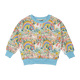 EMBROIDERED UNICORNS SWEATSHIRT