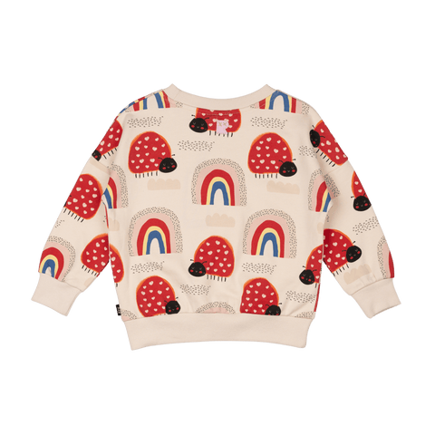 LOVE BUG RAINBOW SWEATSHIRT