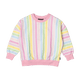 SORBET STRIPE SWEATSHIRT