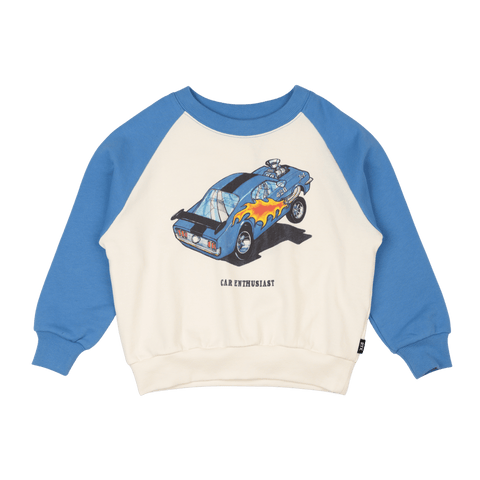 CAR ENTHUSIAST CUT OFF SWEATSHIRT