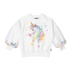 UNICORN TULLE SLEEVE SWEATSHIRT