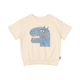 DINO ART CUT OFF SWEATSHIRT