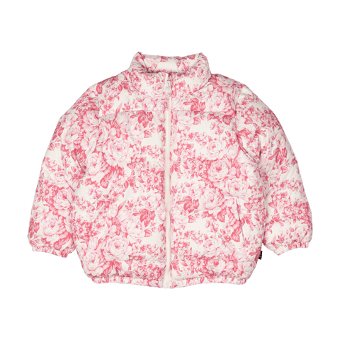 FLORAL TOILE PADDED JACKET