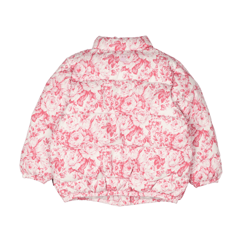 FLORAL TOILE PADDED JACKET