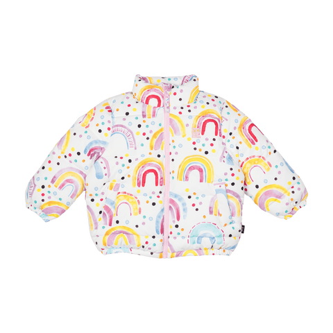 RAINBOW DREAMS PUFFER JACKET