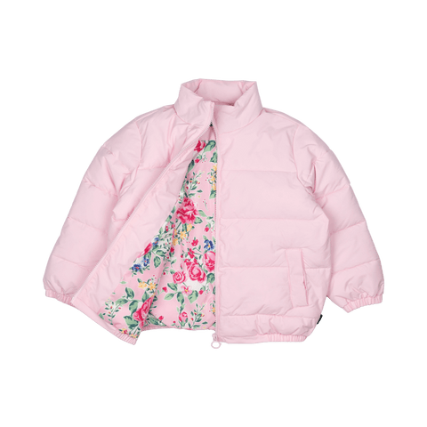 PINK PADDED JACKET WITH LINING