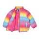 RAINBOW PADDED JACKET WITH LINING