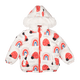 LOVE BUG RAINBOW PADDED JACKET WITH LINING