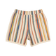 STRIPE POLO SHORTS