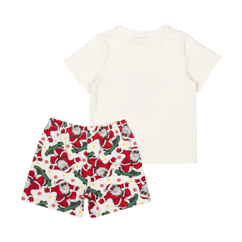 SANTA SKATE PJ SET