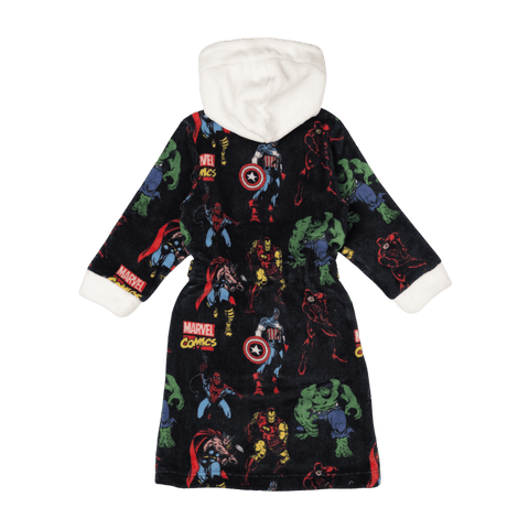 MARVEL COMICS HOODED PLUSH ROBE