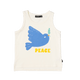 PEACE DOVE SINGLET TOP