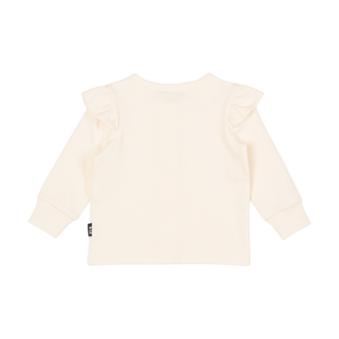 CREAM BABY CARDIGAN - Baby Outerwear - Girls