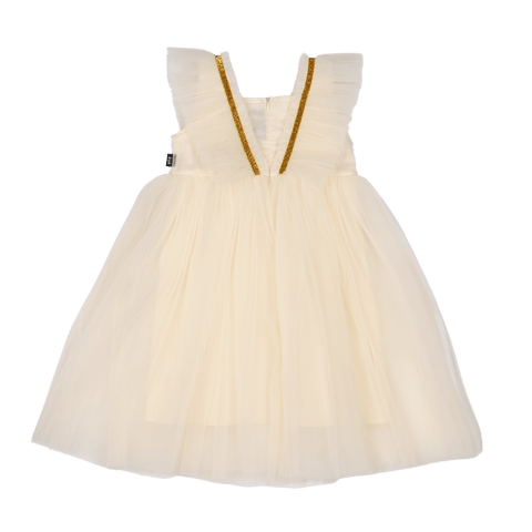 CREAM BUTTERFLY TULLE DRESS - Toddler Dresses - Girls