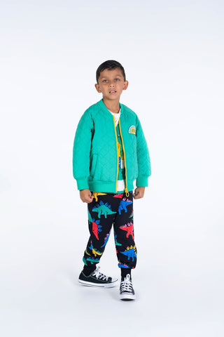 DINO CLUB QUILTED JACKET - Toddler Outerwear - Unisex