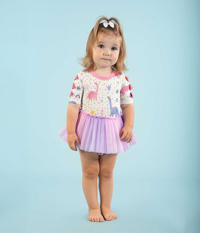 DISCO DINOS BABY CIRCUS DRESS - Baby Dresses - Girls