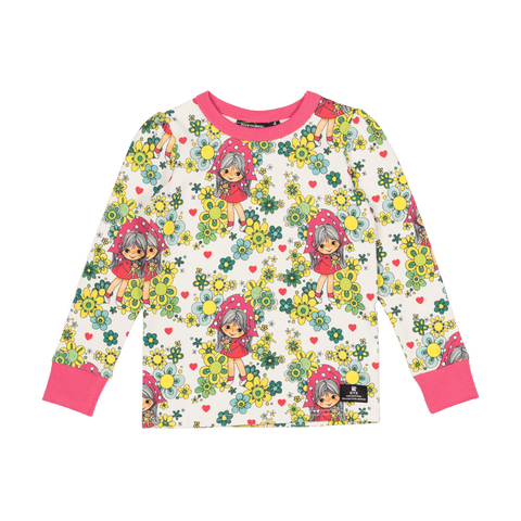 DOLLY LONG SLEEVE T-SHIRT - Toddler Top - Girls