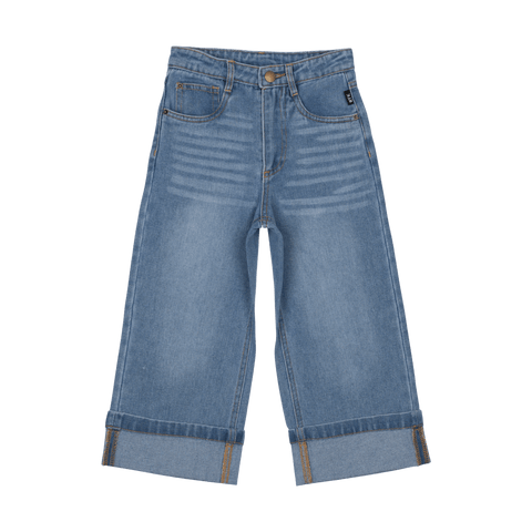 FLARED LOOSE FIT DENIM JEANS - Toddler Bottoms - Unisex