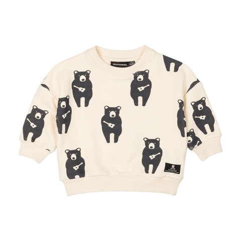 GUITAR BEAR BABY SWEATSHIRT - Baby Outerwear - Boys