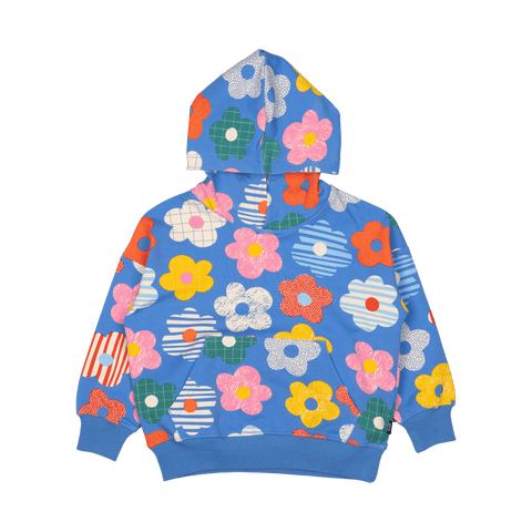 HAPPY FLOWERS HOODED SWEATSHIRT - Toddler Outerwear - Unisex