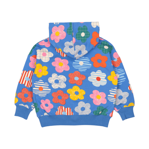 HAPPY FLOWERS HOODED SWEATSHIRT - Toddler Outerwear - Unisex