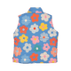 HAPPY FLOWERS PADDED VEST WITH LINING - Toddler Outerwear - Unisex