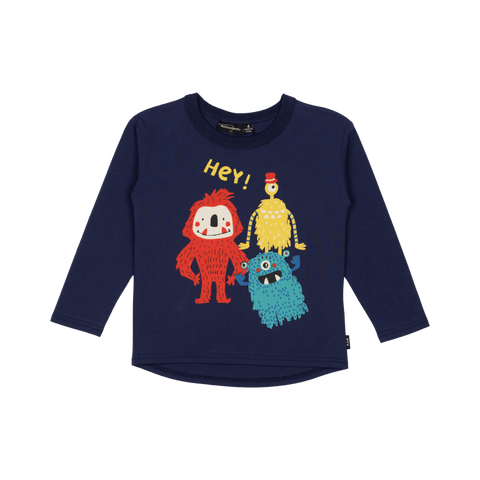 HEY MONSTERS T-SHIRT - Toddler Top - Boys