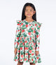 MALETTO LONG SLEEVE RUFFLE DRESS - Toddler Dresses - Girls