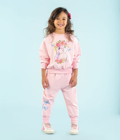 MEADOW BUNNY TRACK PANTS - Toddler Bottoms - Girls