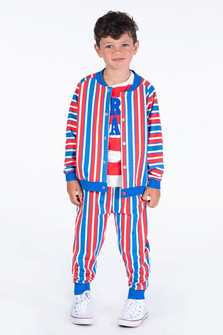 NAUTICAL STRIPE CARDIGAN - Toddler Outerwear - Unisex