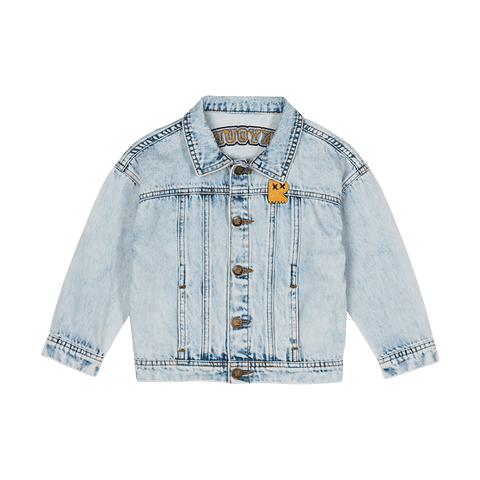 PALE BLUE DENIM JACKET - Toddler Outerwear - Boys