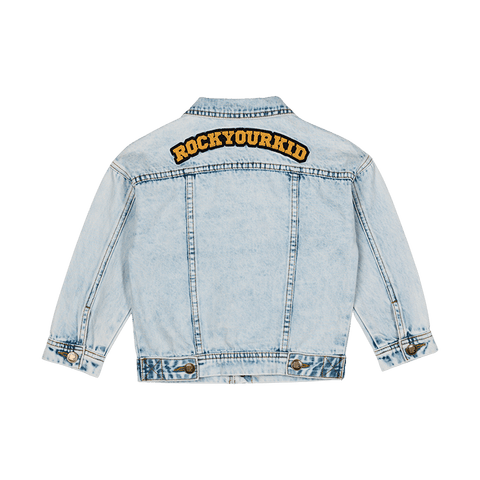 PALE BLUE DENIM JACKET - Toddler Outerwear - Boys