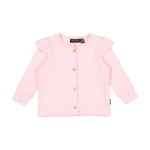 PALE PINK BABY CARDIGAN - Baby Outerwear - Girls