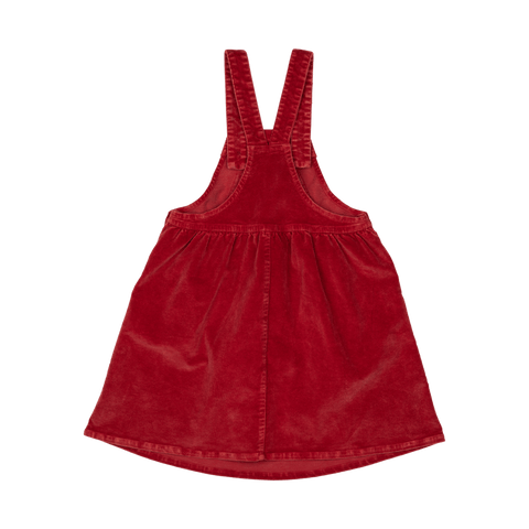 RED CORD DRESS - Toddler Dresses - Girls