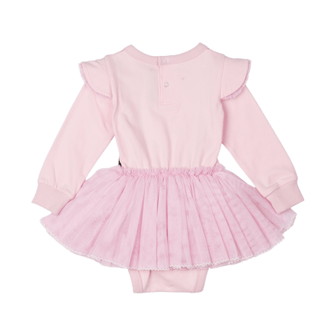 WHITE KITTEN BABY CIRCUS DRESS - Baby Dresses - Girls